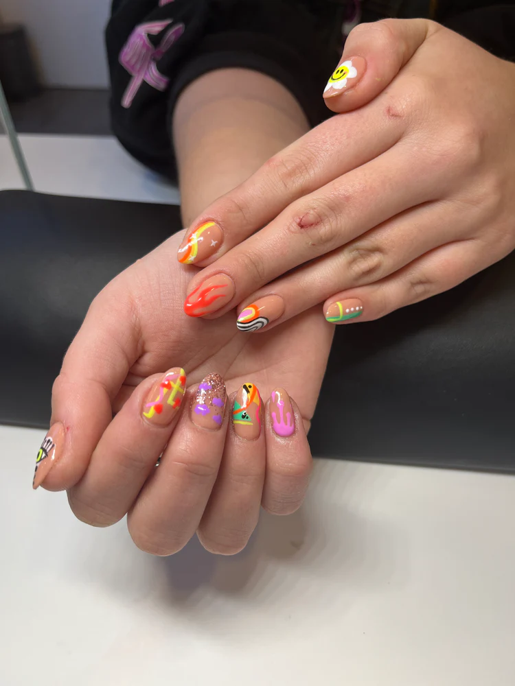 De BIAB nagels van een tevreden klant!